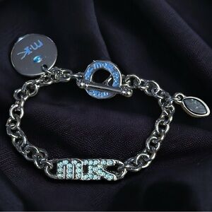 Michael Kors rhinestone toggle bracelet